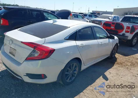 2019 Honda Civic Ex-L z USA, uszkodzony, nr VIN 19XFC1F73KE018448